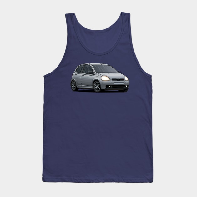 Toyota Yaris TTE Tank Top by Mario Ramos Rally Art